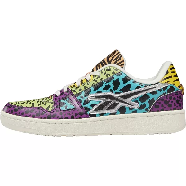 imageReebok UnisexAdult Resonator Low Cross TrainerJetsons Meet the FlintstonesKiwi GreenAubergineCaribbean Teal