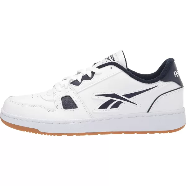 imageReebok UnisexAdult Resonator Low Cross TrainerWhiteVector NavyGum