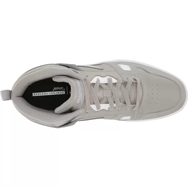 imageReebok UnisexAdult Resonator Mid Basketball Shoes  Solid GreyWhite