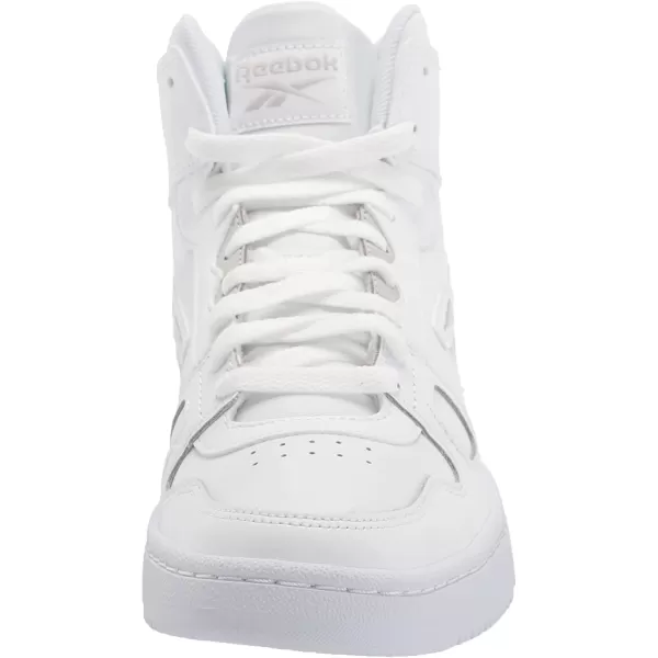 imageReebok UnisexAdult Resonator Mid Basketball Shoes  WhitePure Grey