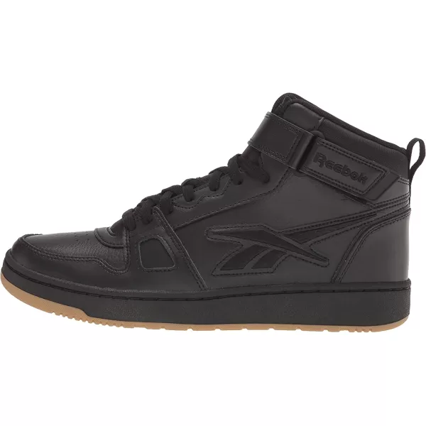 imageReebok UnisexAdult Resonator Mid Basketball Shoes in BlackGum