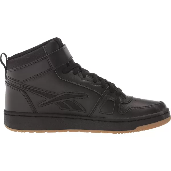 imageReebok UnisexAdult Resonator Mid Basketball Shoes in BlackGum