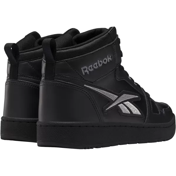 imageReebok UnisexAdult Resonator Mid Basketball ShoesBlackPure Grey