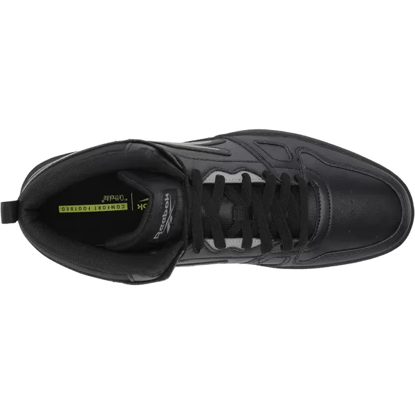 imageReebok UnisexAdult Resonator Mid Basketball ShoesBlackPure Grey