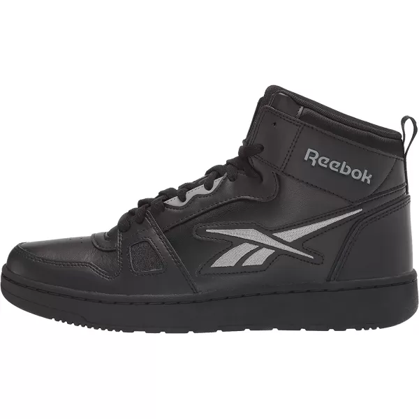 imageReebok UnisexAdult Resonator Mid Basketball ShoesBlackPure Grey