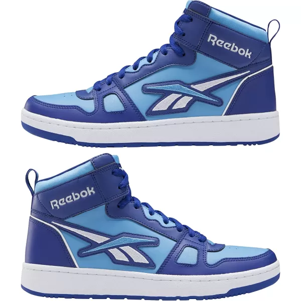imageReebok UnisexAdult Resonator Mid Basketball ShoesClassic CobaltAlways BlueWhite