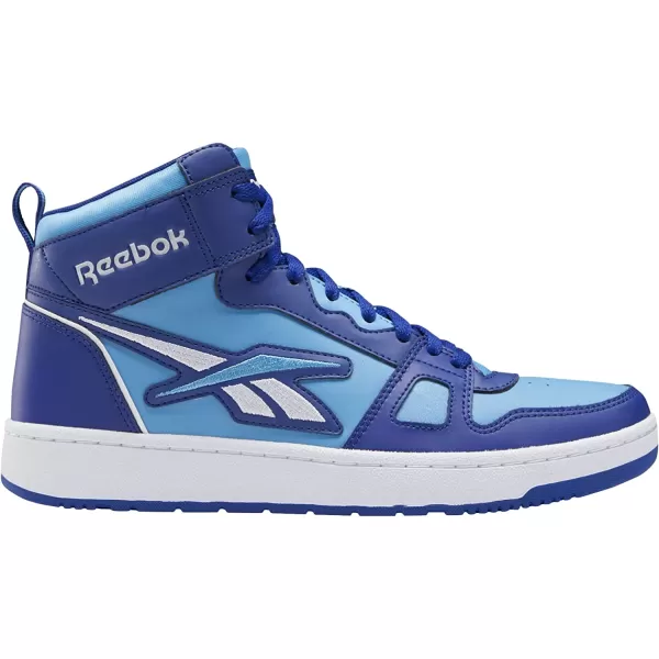 imageReebok UnisexAdult Resonator Mid Basketball ShoesClassic CobaltAlways BlueWhite