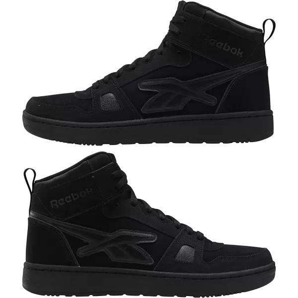 imageReebok UnisexAdult Resonator Mid Basketball ShoesCore BlackBlack