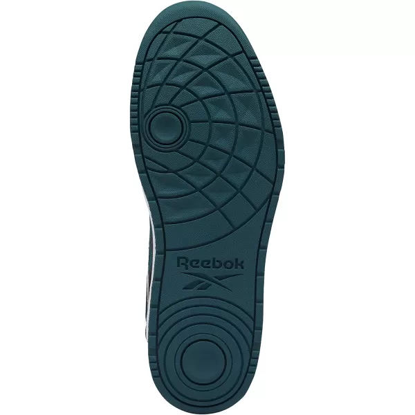 imageReebok UnisexAdult Resonator Mid Basketball ShoesCore BlackMidnight PineWhite