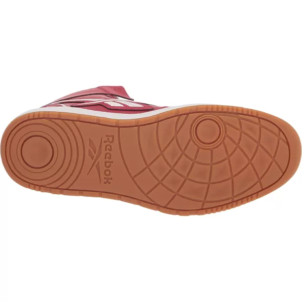 imageReebok UnisexAdult Resonator Mid Basketball ShoesFlash RedWhite