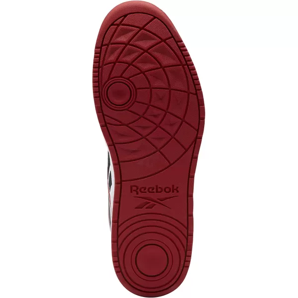 imageReebok UnisexAdult Resonator Mid Basketball ShoesFlash RedWhiteBlack