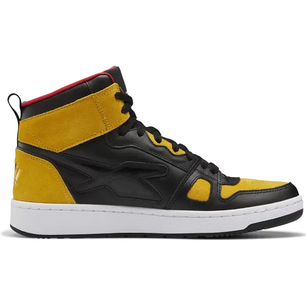 imageReebok UnisexAdult Resonator Mid Basketball ShoesLooney Tunes BlackMarigoldVector Red