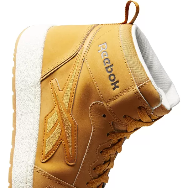 imageReebok UnisexAdult Resonator Mid Basketball ShoesRadiant OchreChalkDark Brown