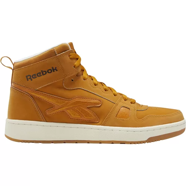 imageReebok UnisexAdult Resonator Mid Basketball ShoesRadiant OchreChalkDark Brown