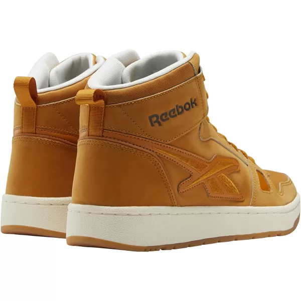 imageReebok UnisexAdult Resonator Mid Basketball ShoesRadiant OchreChalkDark Brown