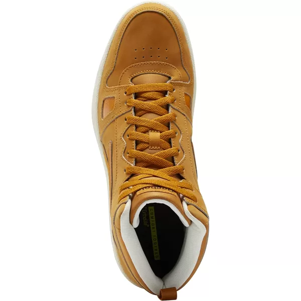 imageReebok UnisexAdult Resonator Mid Basketball ShoesRadiant OchreChalkDark Brown