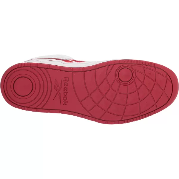 imageReebok UnisexAdult Resonator Mid Basketball ShoesWhiteFlash Red
