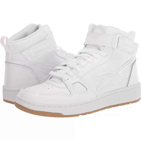 imageReebok UnisexAdult Resonator Mid Basketball ShoesWhiteGum