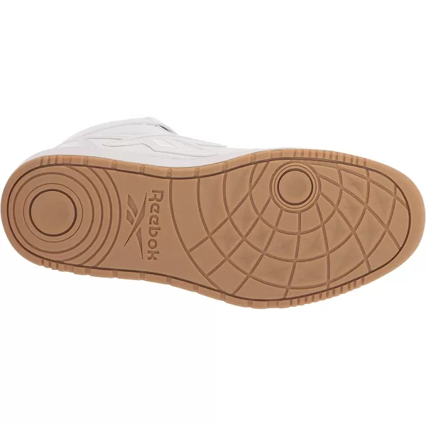 imageReebok UnisexAdult Resonator Mid Basketball ShoesWhiteGum