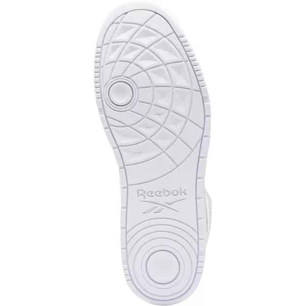 imageReebok UnisexAdult Resonator Mid Basketball ShoesWhitePure Grey