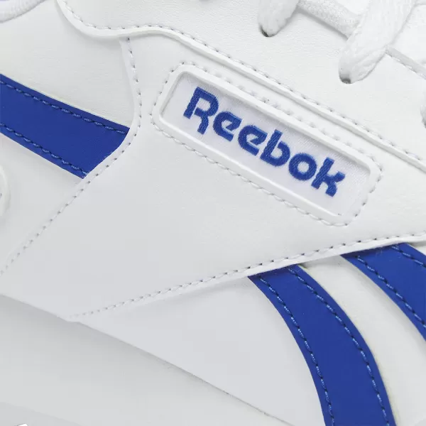 imageReebok UnisexAdult Royal Glide Ripple Clip SneakerWhiteVector Blue