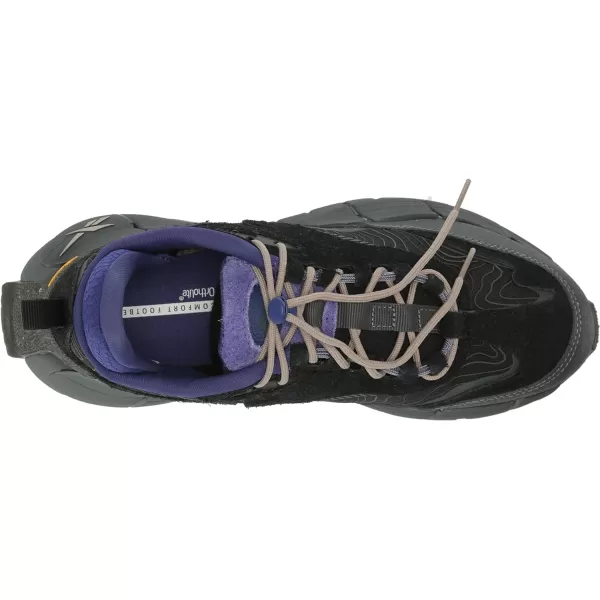 imageReebok UnisexAdult Zig Kinetica 25 SneakerBlackPure GreyBold Purple