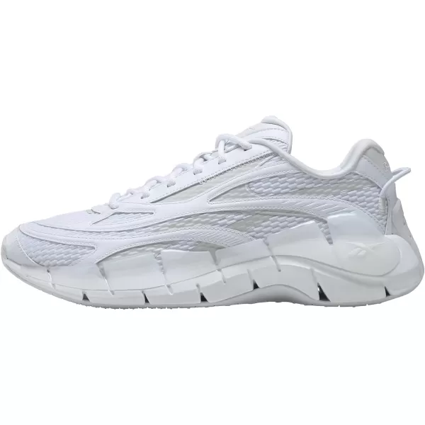 imageReebok UnisexAdult Zig Kinetica 25 SneakerChalkPure Grey