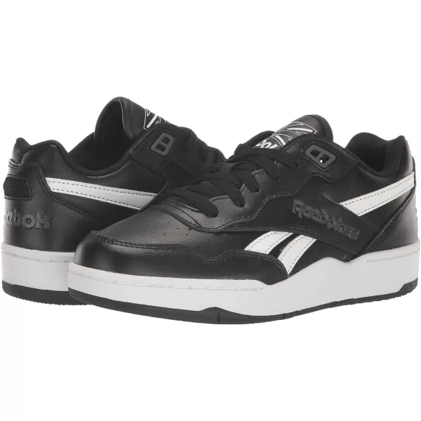 imageReebok UnisexChild Bb 4000 Ii SneakerBlackWhitePure Grey