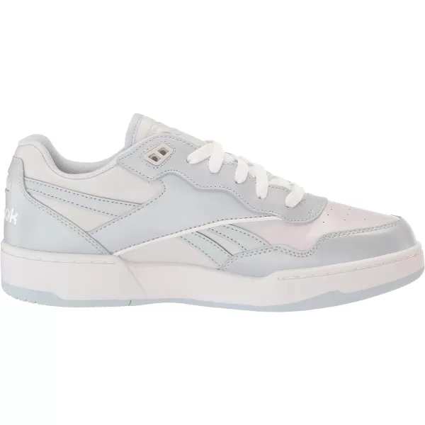imageReebok UnisexChild Bb 4000 Ii SneakerCold GreyFeel Good BlueWhite