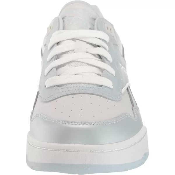 imageReebok UnisexChild Bb 4000 Ii SneakerCold GreyFeel Good BlueWhite