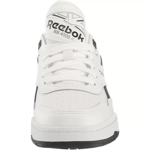 imageReebok UnisexChild Bb4000 Ii SneakerWhiteBlackPure Grey