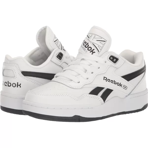 imageReebok UnisexChild Bb4000 Ii SneakerWhiteBlackPure Grey