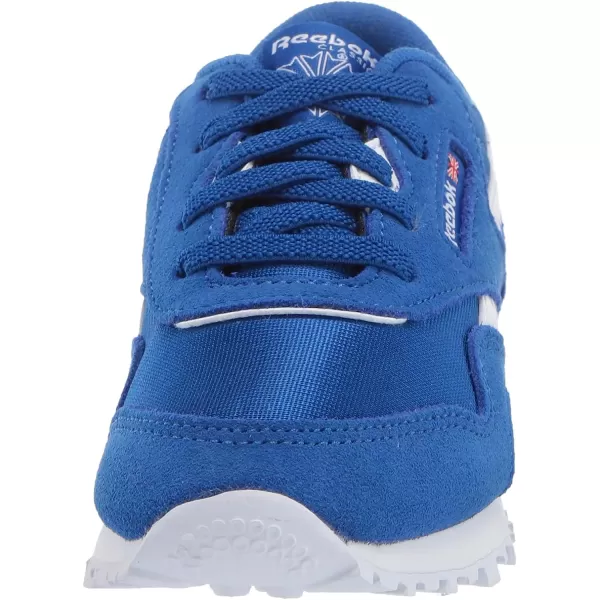 imageReebok UnisexChild Boys Classic Nylon SneakerHumble BlueHumble BlueWhite