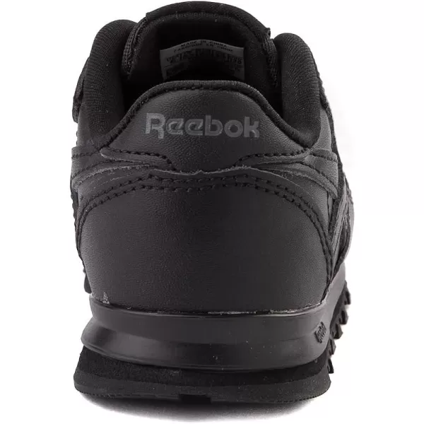 imageReebok UnisexChild Classic Leather SneakerBlackPure Grey