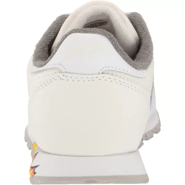 imageReebok UnisexChild Classic Leather SneakerChalkFtwr WhiteTin Grey