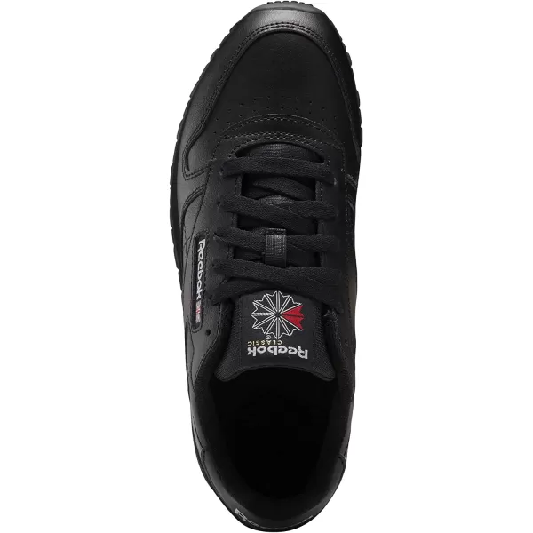 imageReebok UnisexChild Classic Leather SneakerCore BlackCore BlackCore Black