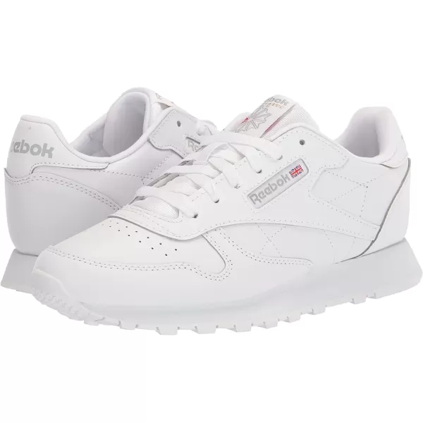 imageReebok UnisexChild Classic Leather SneakerReefresh White