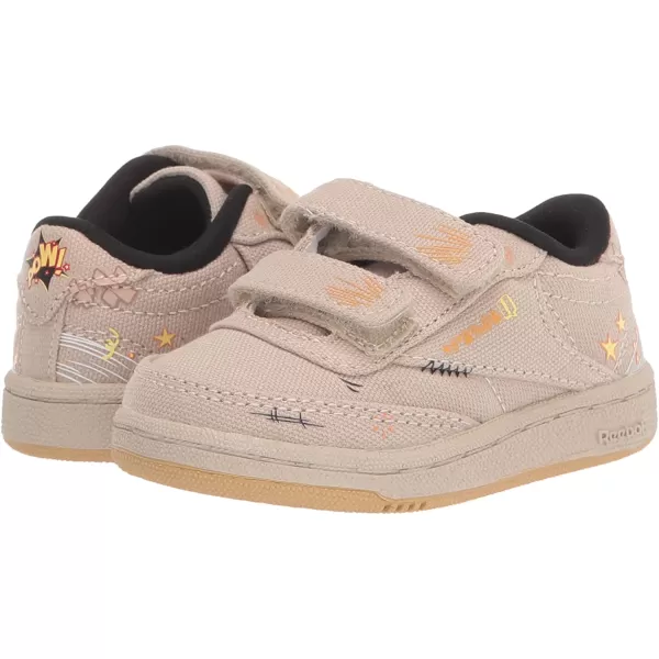 imageReebok UnisexChild Club C SneakerLooney TunesBlack