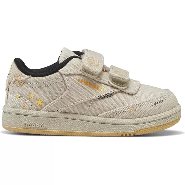 imageReebok UnisexChild Club C SneakerLooney TunesPebbleBright Ochre