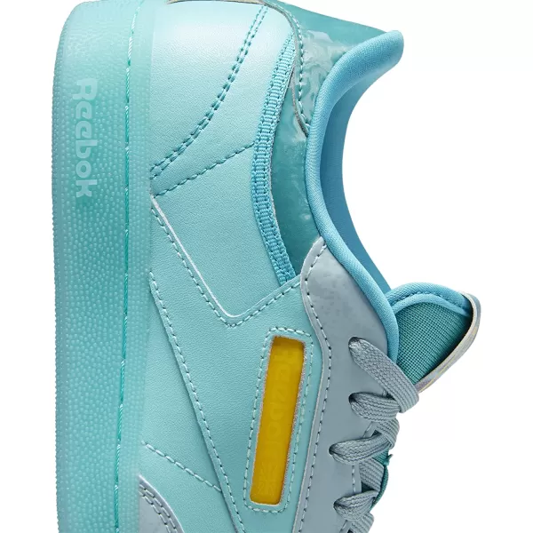 imageReebok UnisexChild Club C SneakerNational GeographicOcean ThemePacific Blue