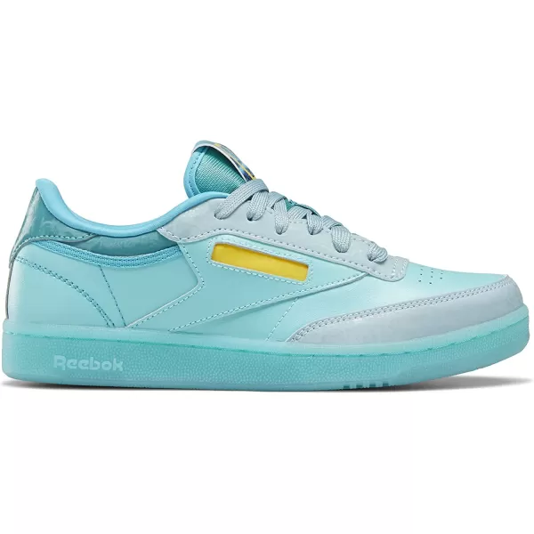 imageReebok UnisexChild Club C SneakerNational GeographicOcean ThemePacific Blue