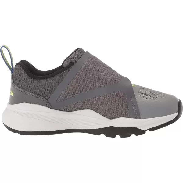 imageReebok UnisexChild Equal Fit Adaptive Running Shoe in Cold Grey and Black