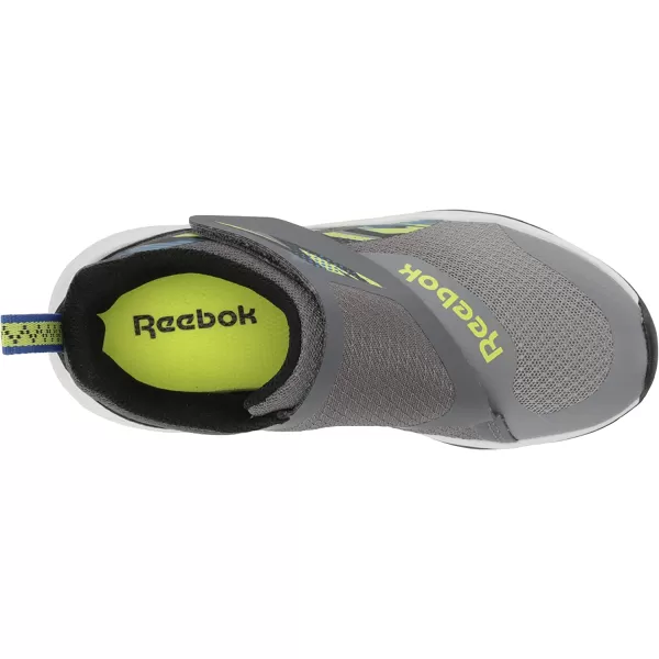 imageReebok UnisexChild Equal Fit Adaptive Running Shoe in Cold Grey and Black