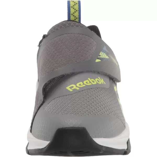 imageReebok UnisexChild Equal Fit Adaptive Running Shoe in Cold Grey and Black