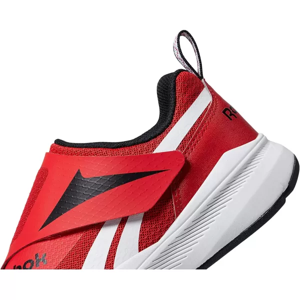 imageReebok UnisexChild Equal Fit Adaptive Running ShoeVector RedBlackWhite