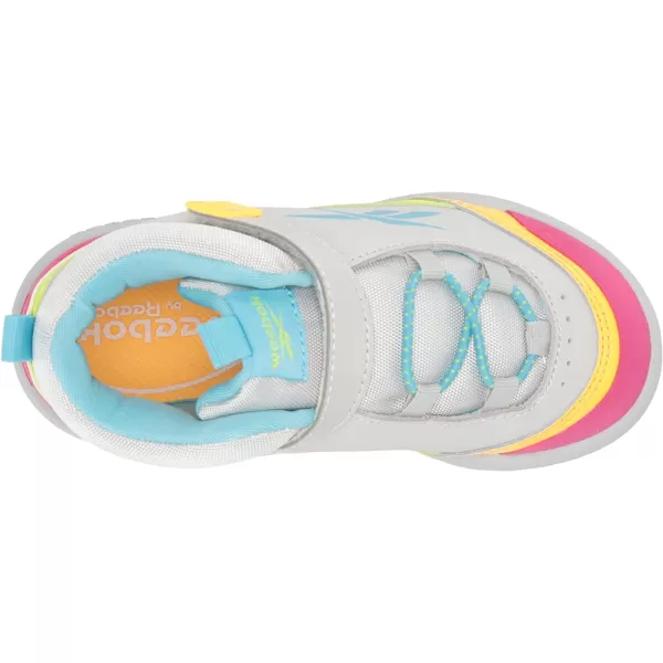 imageReebok UnisexChild FS Hi Sneaker  Pure GreyAcid YellowDigital Blue