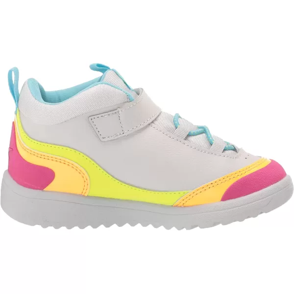 imageReebok UnisexChild FS Hi Sneaker  Pure GreyAcid YellowDigital Blue