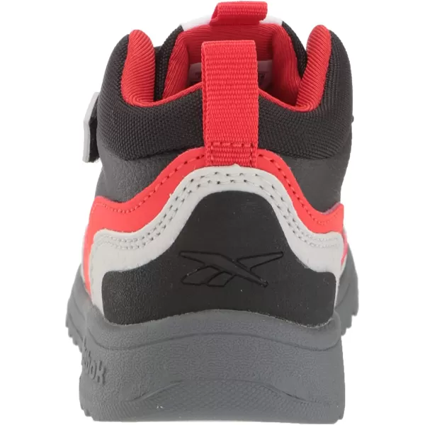 imageReebok UnisexChild FS Hi Sneaker in BlackVector RedPure Grey