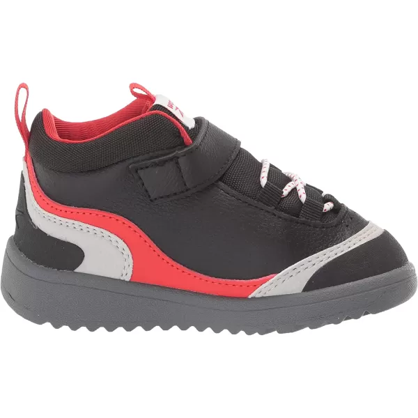 imageReebok UnisexChild FS Hi Sneaker in BlackVector RedPure Grey