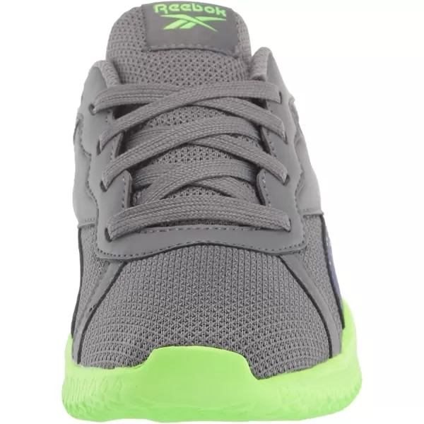 imageReebok UnisexChild FS Hi Sneaker in Grey and Neon